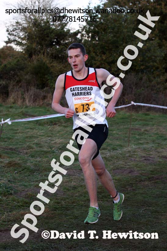 Senior men, 2016 National Cross Country Relays, Berry Hill Park, Mansfield. Photo: David T. Hewitson/Sports for All Pics